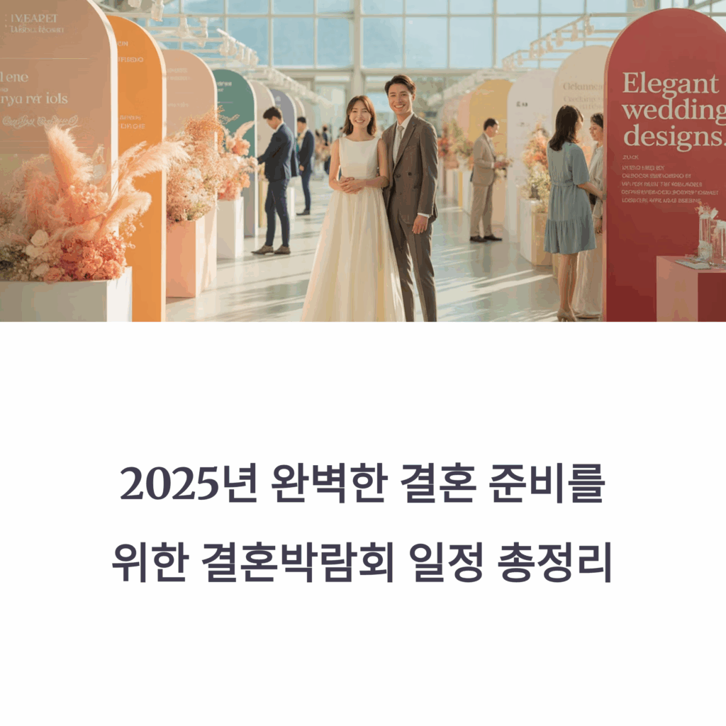 a schedule for a wedding fair