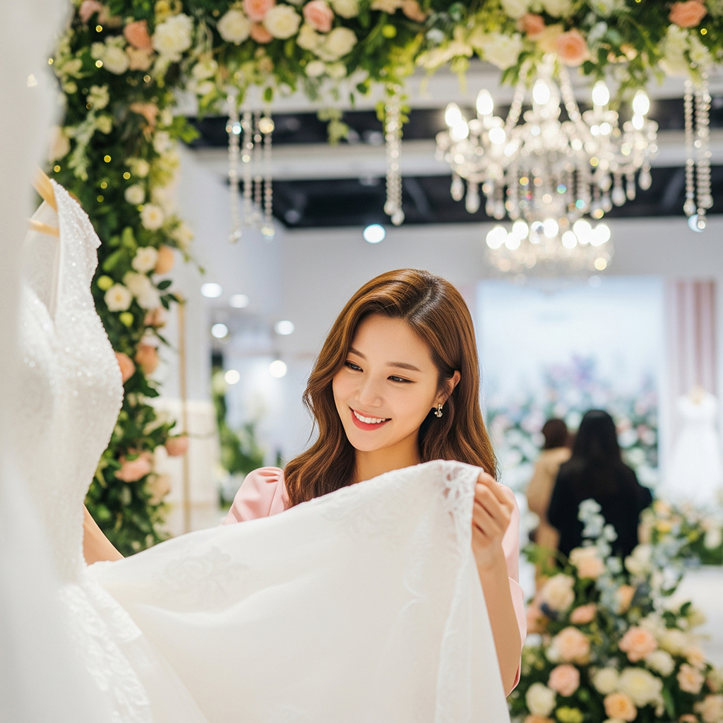 a schedule for a wedding fair