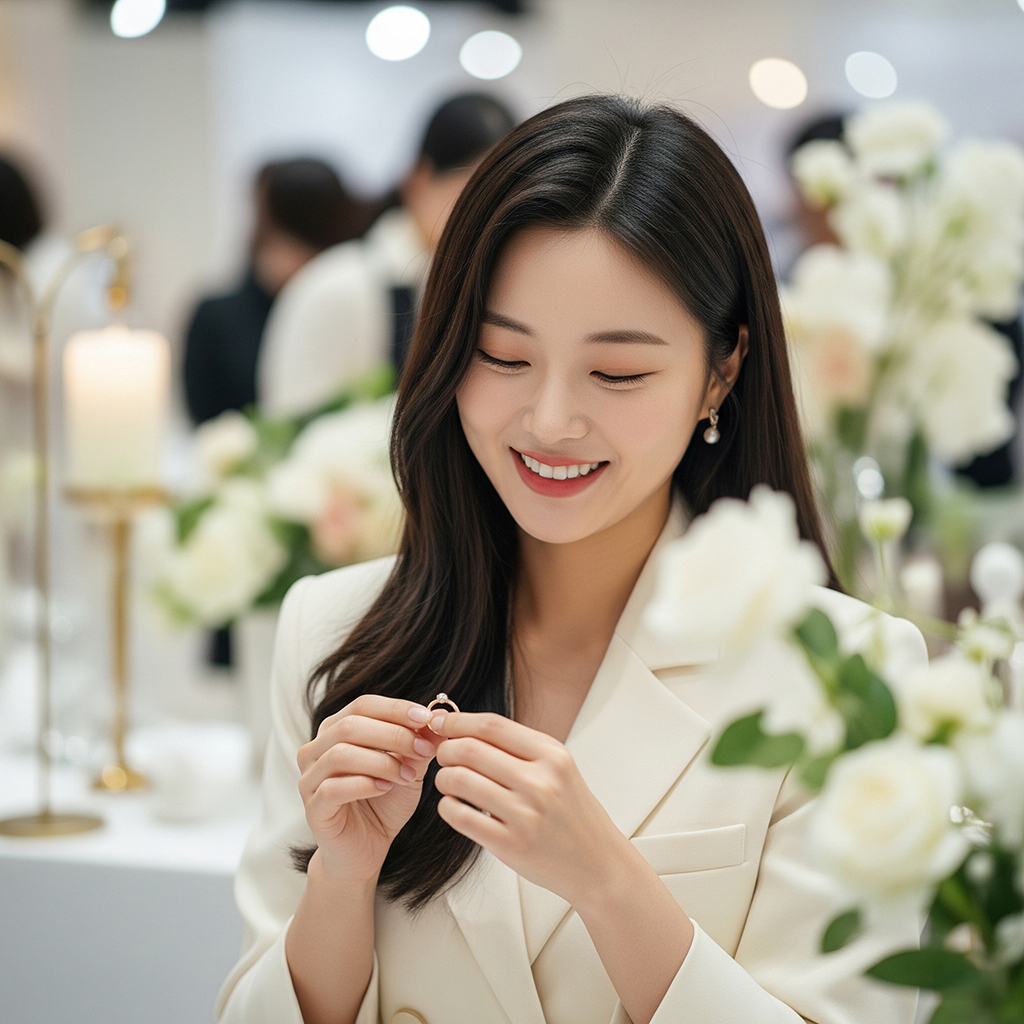 an event schedule for a wedding fair