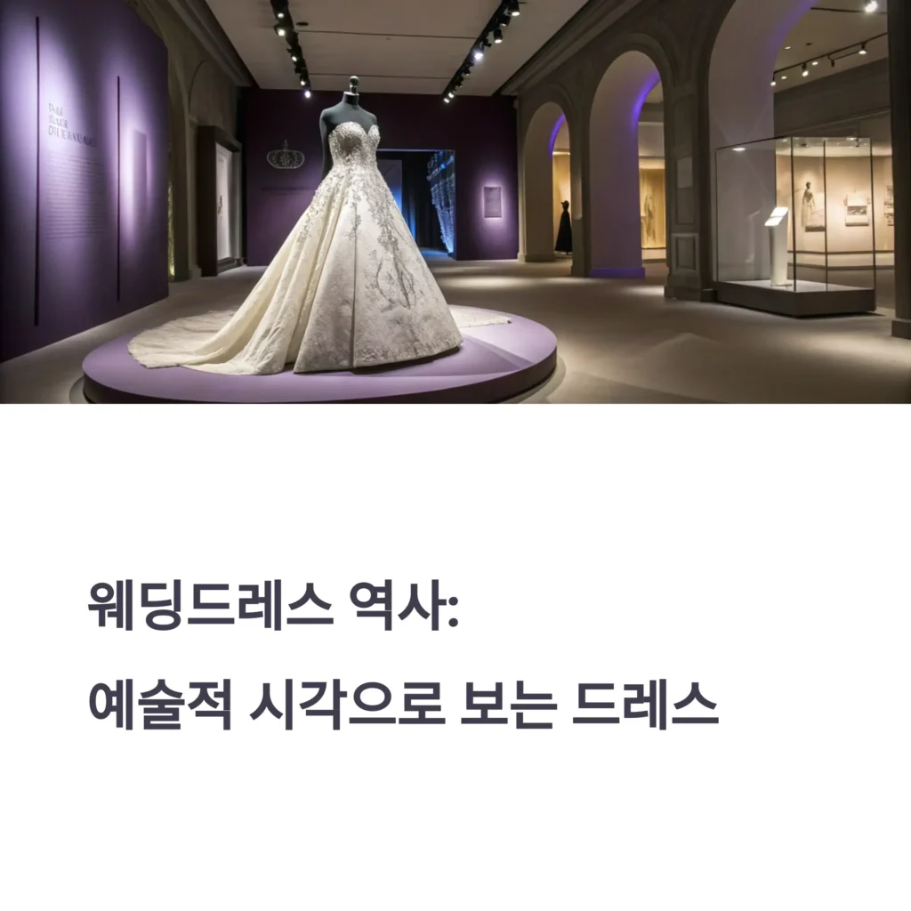 웨딩드레스 예술