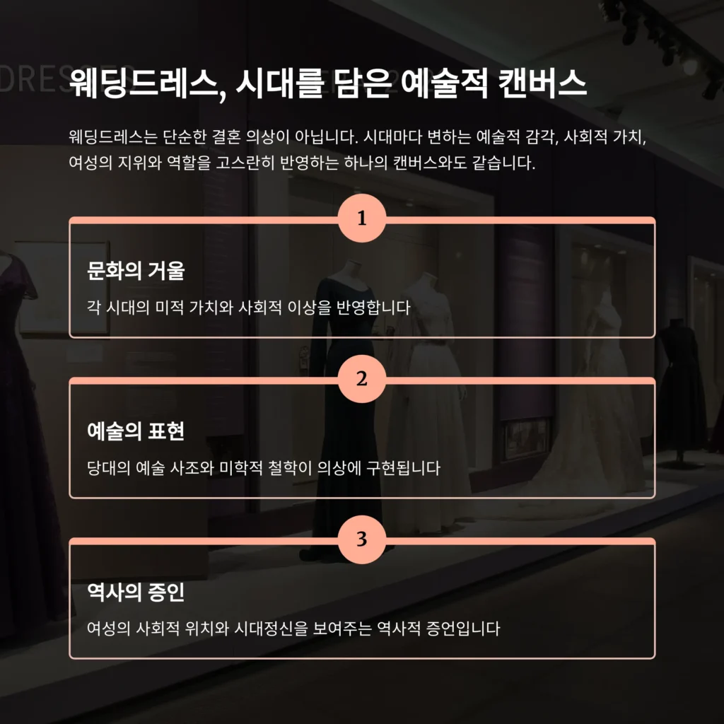 웨딩드레스 예술