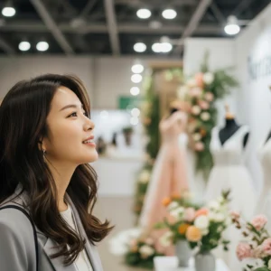 a wedding fair