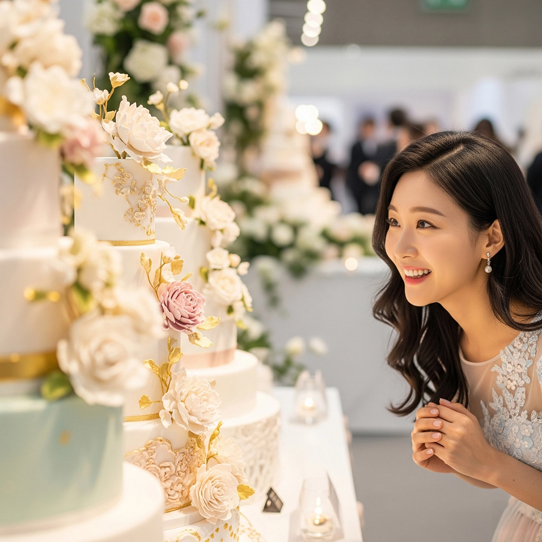 a wedding fair