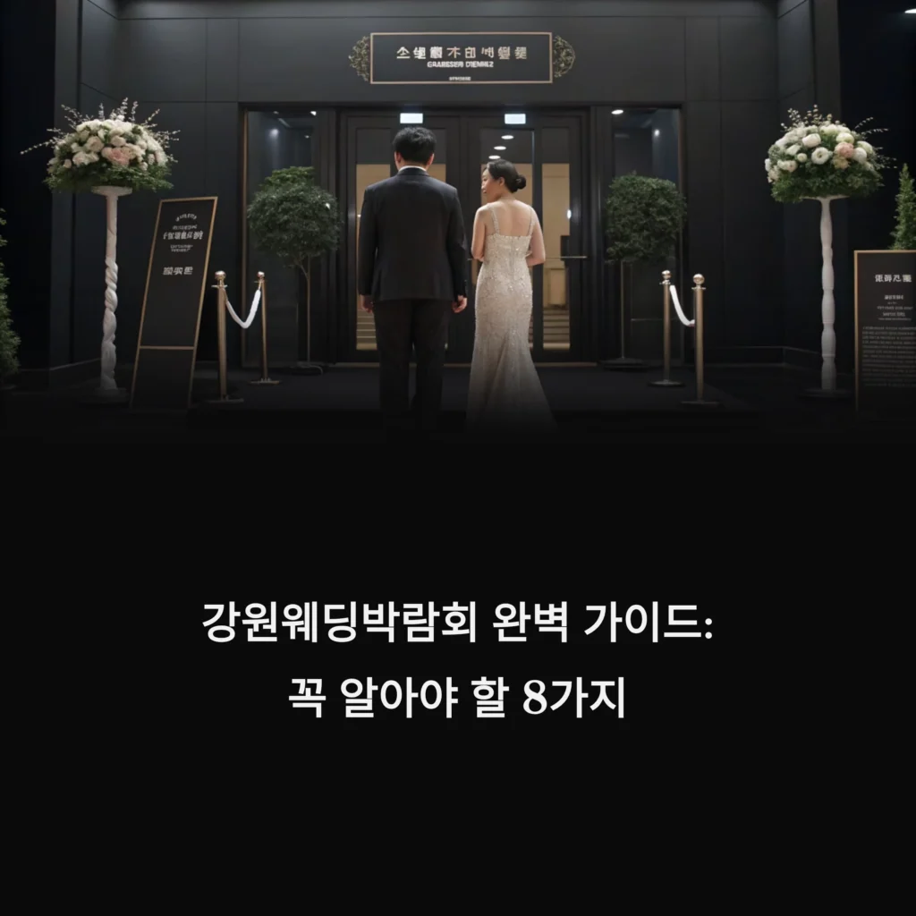 강원웨딩박람회