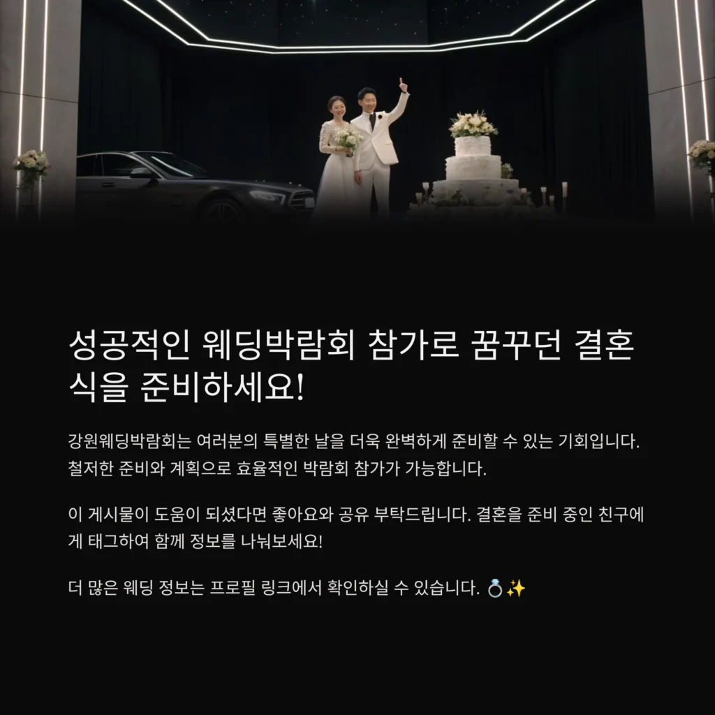 강원웨딩박람회