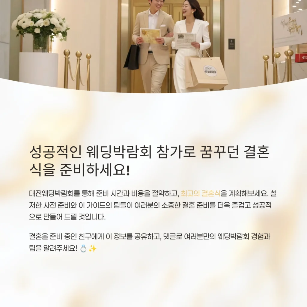 대전웨딩박람회