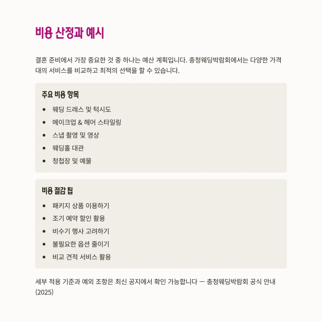 충청웨딩박람회