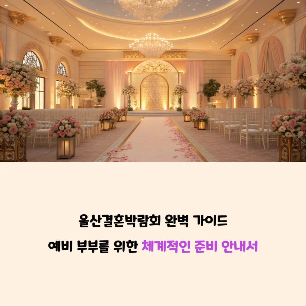 울산결혼박람회
