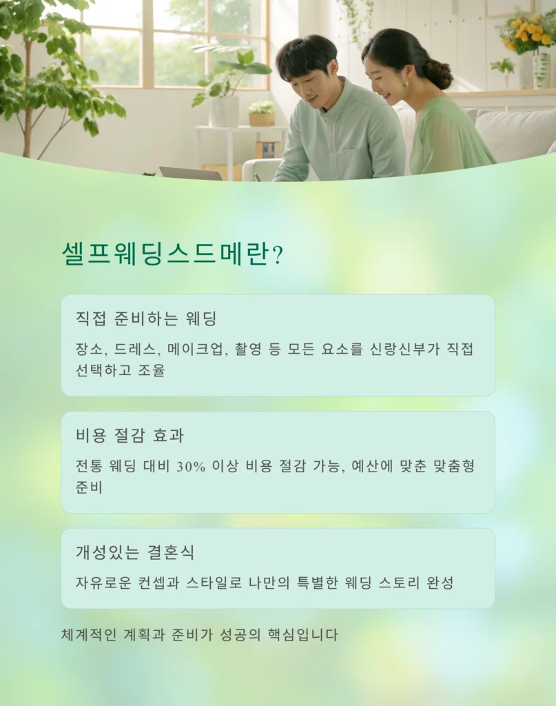 셀프웨딩스드메