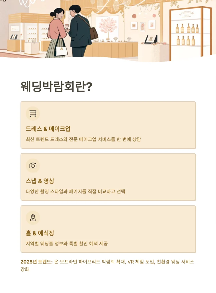 웨딩박람회일정