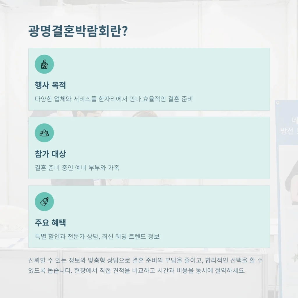 광명결혼박람회