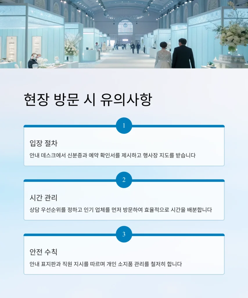 서울결혼박람회 준비