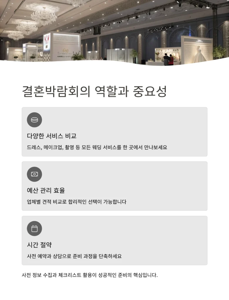 수원결혼박람회 준비