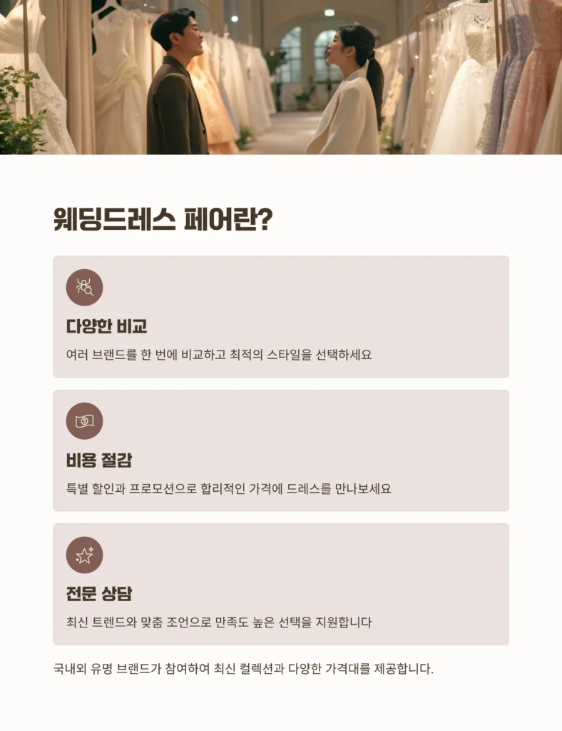 웨딩드레스 페어