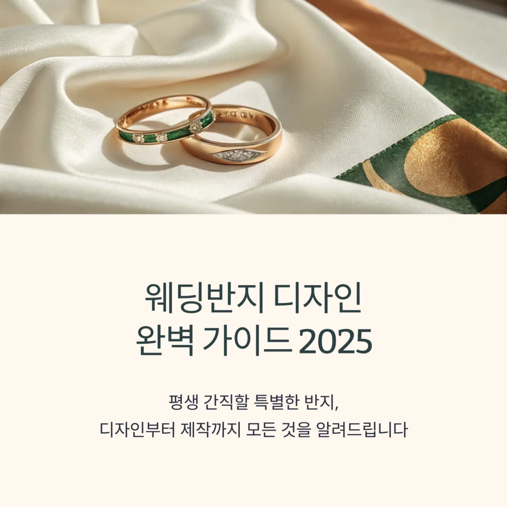 결혼 반지 비용 안내 가이드