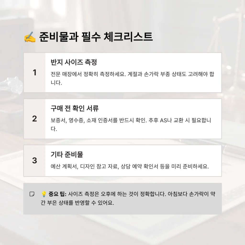 웨딩반지 트렌드