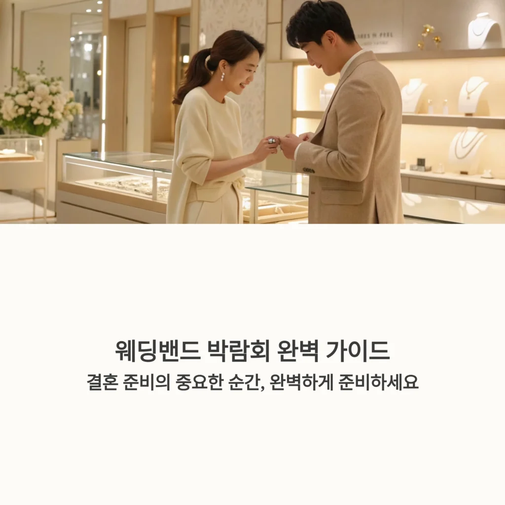 웨딩밴드 박람회