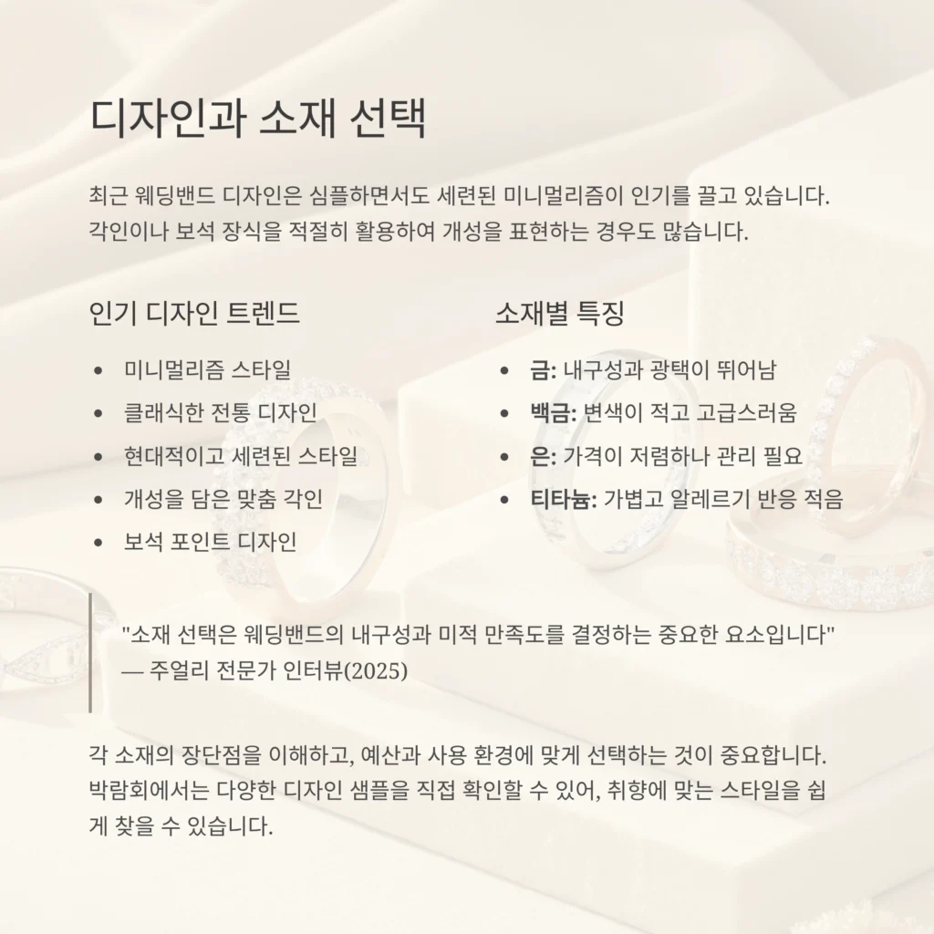 웨딩밴드 박람회