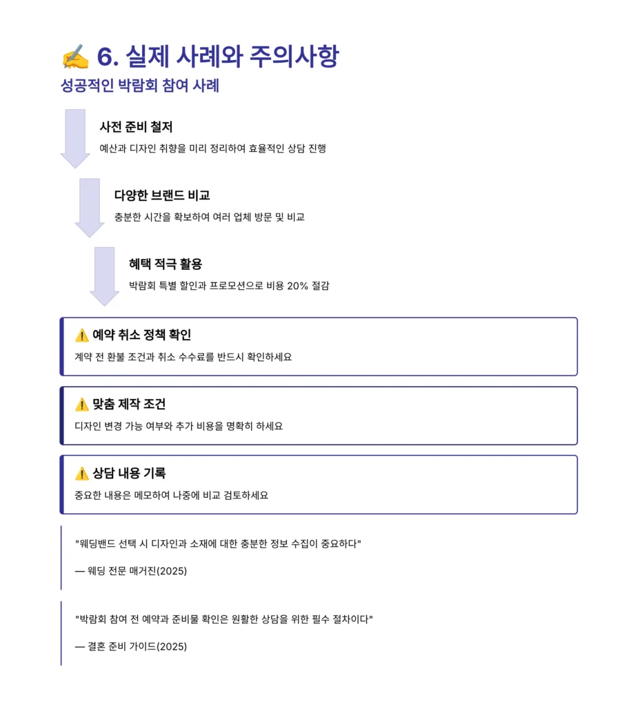 웨딩밴드 박람회
