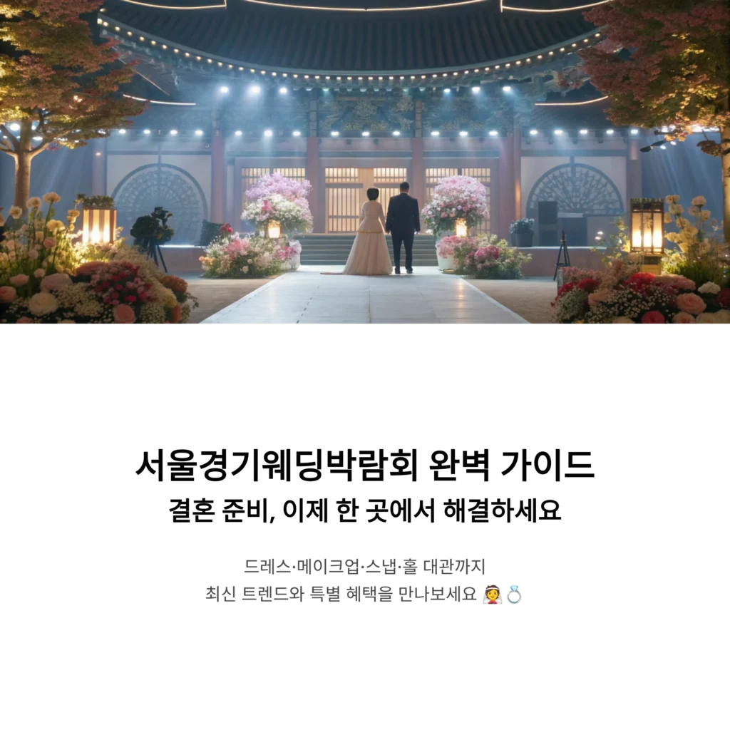 서울경기웨딩박람회