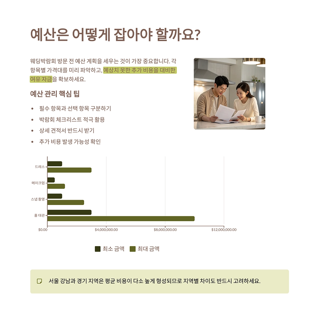 웨딩박람회 방문후기