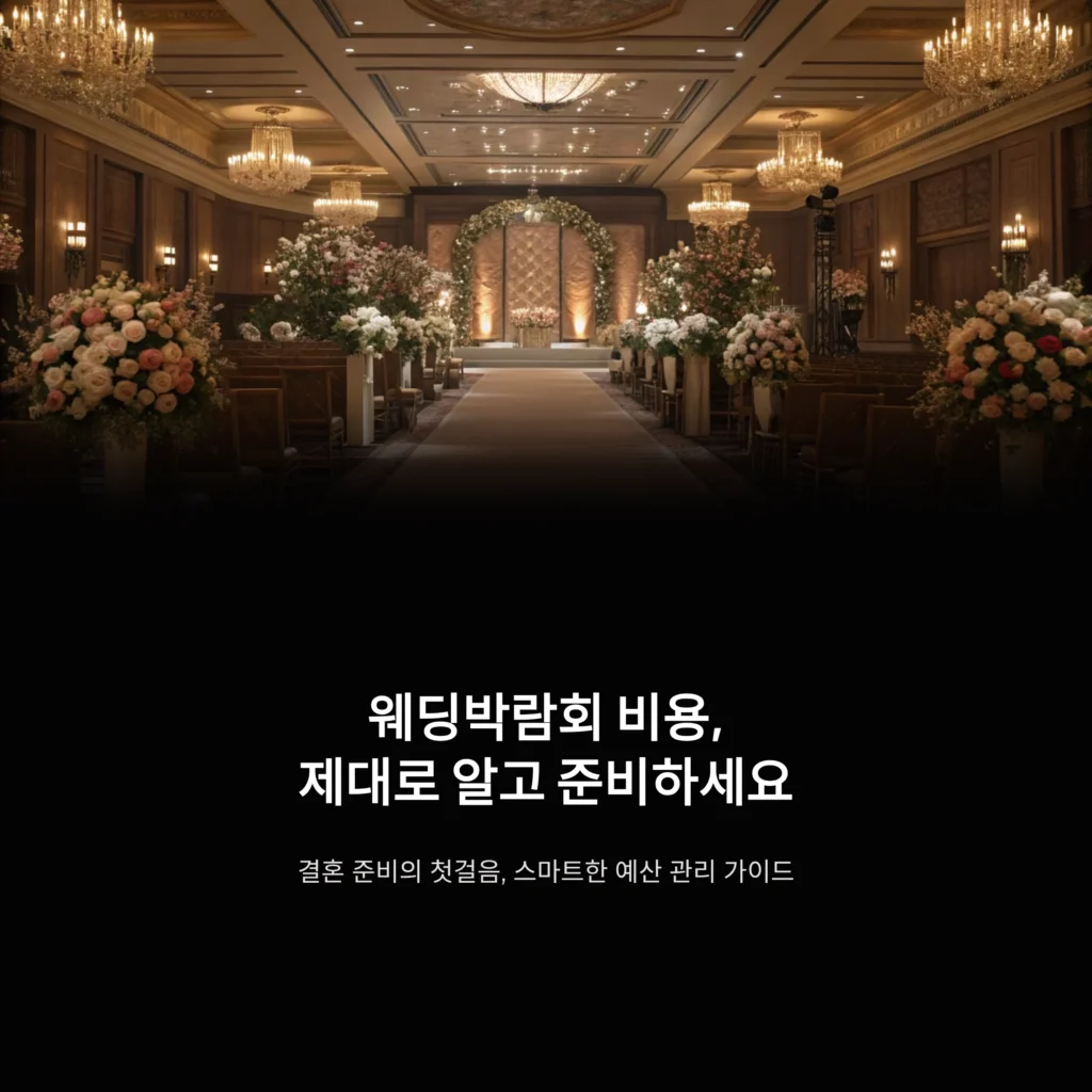 웨딩박람회비용