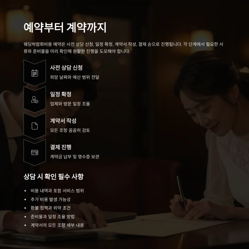 웨딩박람회비용